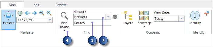 Find Route in Event Editor Find Route in Event Editor