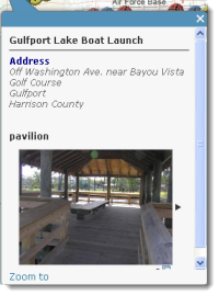 Configured pop-up Configured pop-up