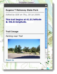 Pop-up with custom attribute display Pop-up with custom attribute display