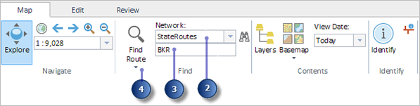 Find Route in Event Editor