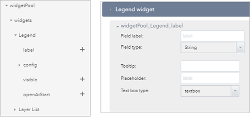 Select parameters Select parameters